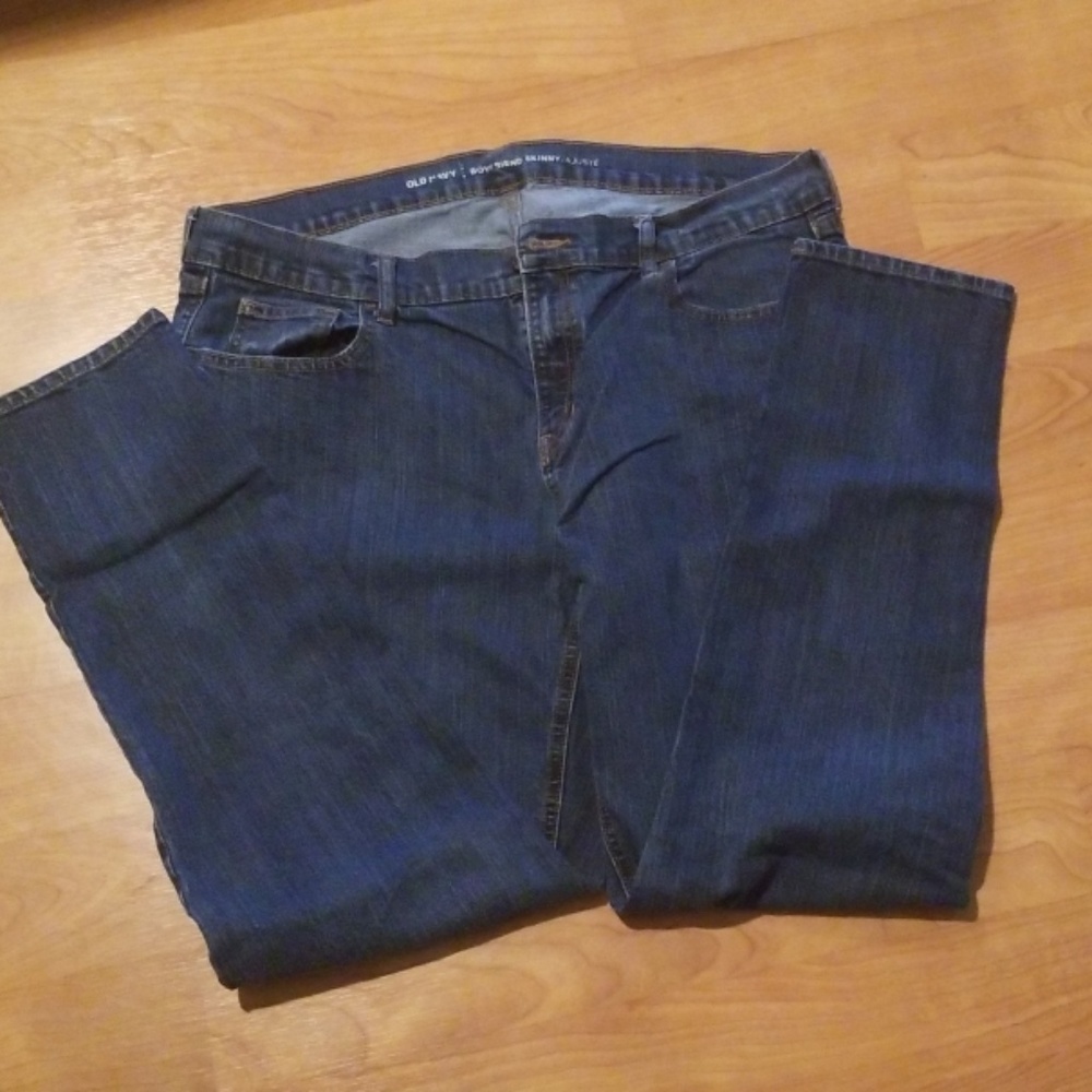 Old Navy, dark blue, jeans